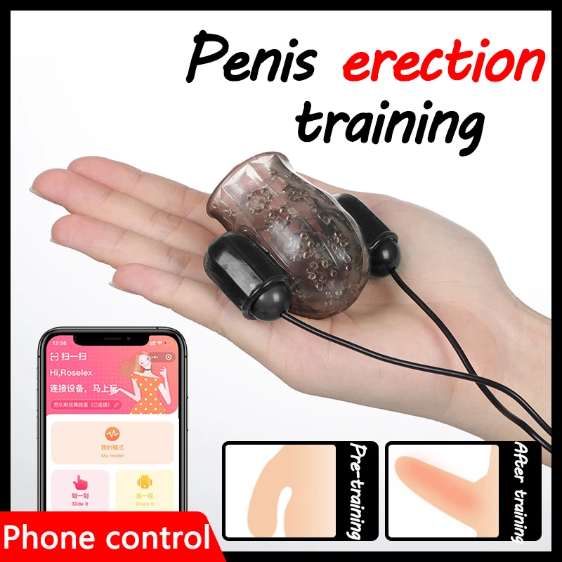 Glans Trainer Penis Massage Male Masturbator Cup 10 Speed Lasting Delay  Endurance Vibrator Glans Vibrator Sex Toys for Men