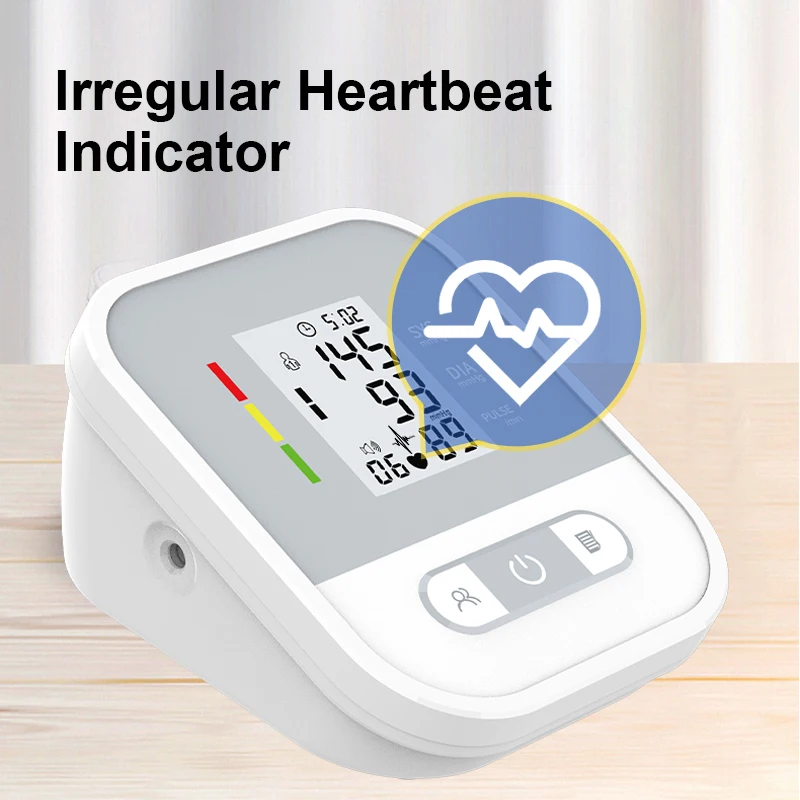 Smart Electronic Automatic Upper Arm Digital Blood Pressure Monitor Analog Aneroid High BP Electric Power Source