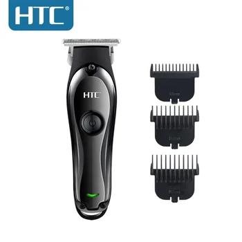 HTC AT-118 zero cutting Type-C charge portable with smart size lithium battery strong power for outline use hair clipper