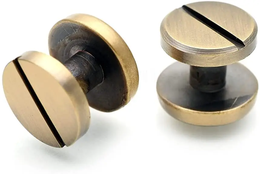 Винтовые заклепки с плоской головкой