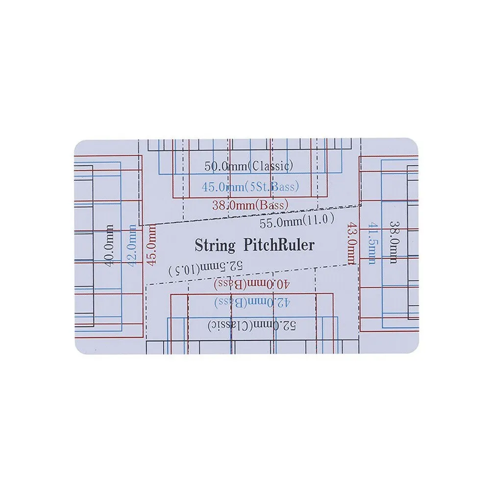 Set Strumenti Per Chitarra - Con Misuratori Raggio, Action Righello, Per Regolazione