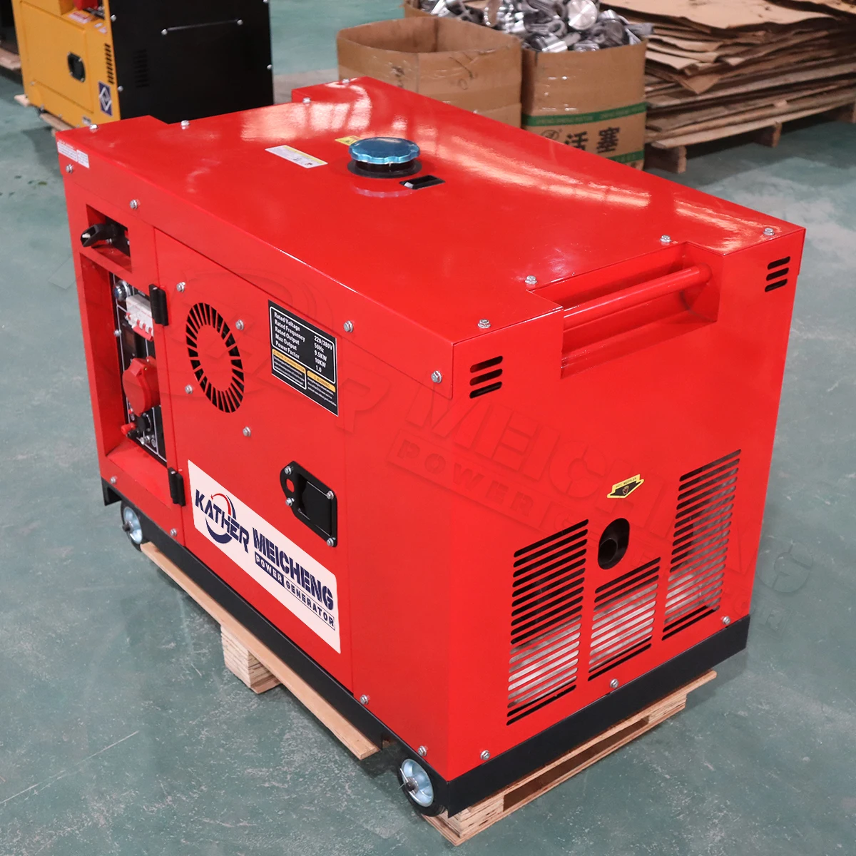 Single/Three Phase Gasoline Power Generators Portable Low Noise 5kw 8kw 9kw 10kw 12kw  50/60Hz Remote Start/ATS Price Air-Cooled