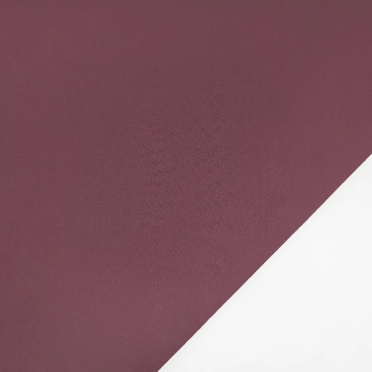 Factory  Wholesale Plain Dyed Interlock Fabric , High Stretch Knitting Nylon Interlock for Yoga Wear/ details