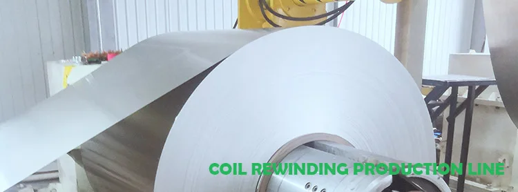 Fully Automatic Coil Rewinding Machine for Production Line