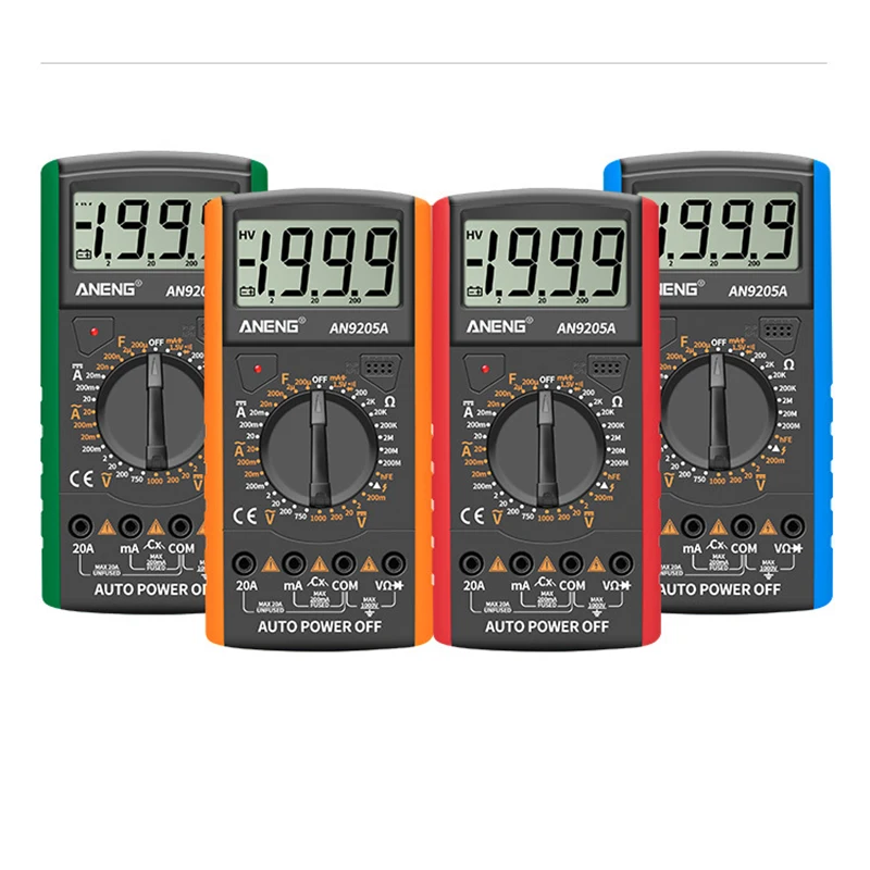Best High Quality Digital Diode Triode Buzzer AC DC Test Meter Multimeter