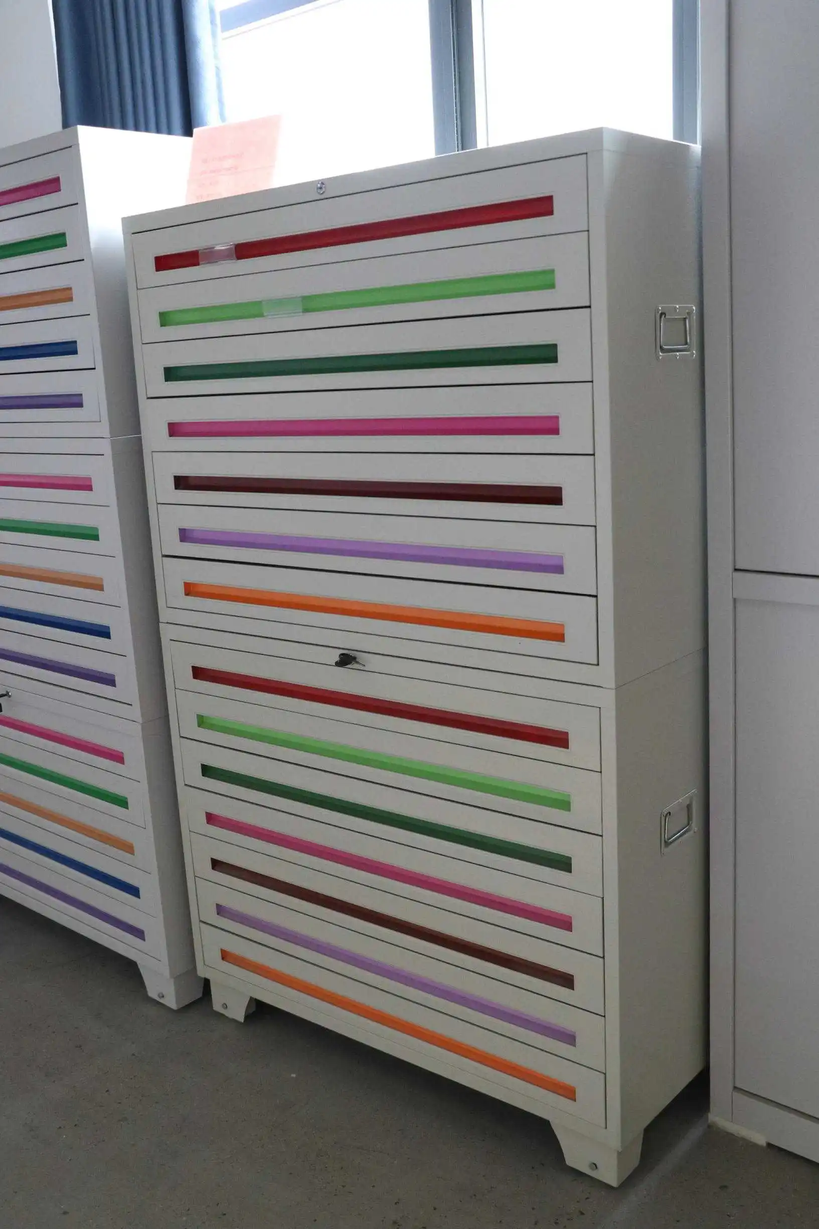 5-Drawer Modern Design Steel Map Cabinet for Office Bedroom School or ...