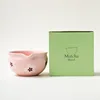 Zxl concave mouth powder bowl flower figure style four
