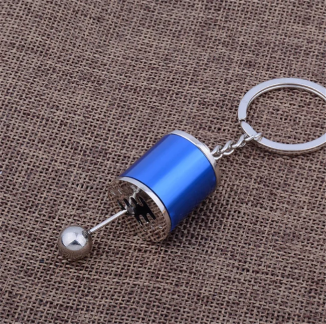 Car Gear Box Keychain For Men Women Simulation 6 Speed Manual Car