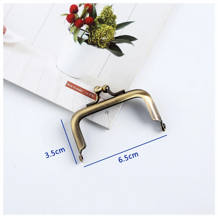 wholesale handbag hardware accessory open channel