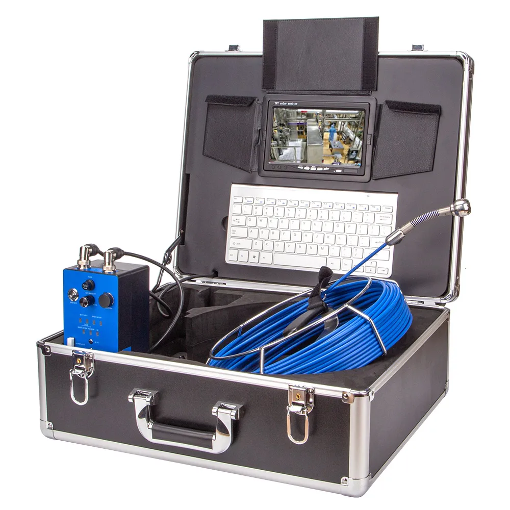 Pipe Endoscope  Proof Inspection Camera Sewer Pipe Inspection Camera HD Plumbing Pipe inspection Camera 200M H1