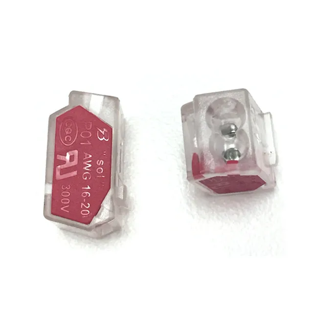 Original  2 Pin push in wire Connector For wiring 2.5mm2