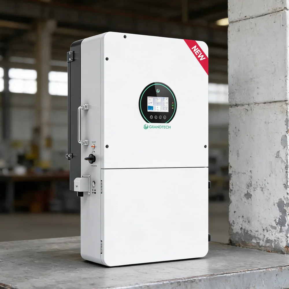 Grandtech 48 V, 18 000 W инвертор со разделена фаза за соларни панели, поврзан со мрежата, со LCD дисплеј и ограничител, 18 kW, 16 kW и 15 kW соларен хибридни инвертор