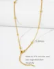 Catena a Maglia Curb con 14 Perline