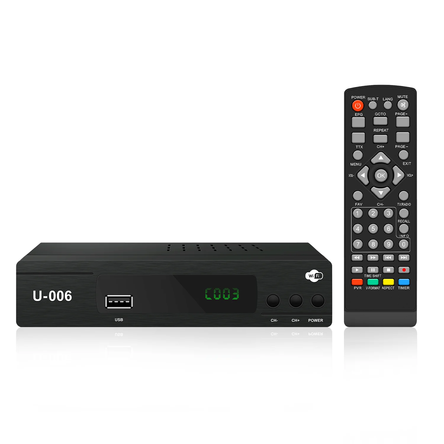 JUNUO ISDBT Decoder - Full 1080P HD Digital TV Receiver