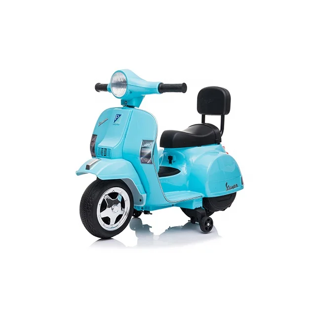 Licensed VESPA PX150 Prices Baby Motorcycles Battery Kids Mini Electric Motorcycle for Children 2-10 Years Old