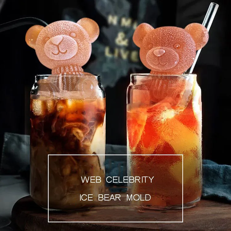 3d ice cube maker little bear