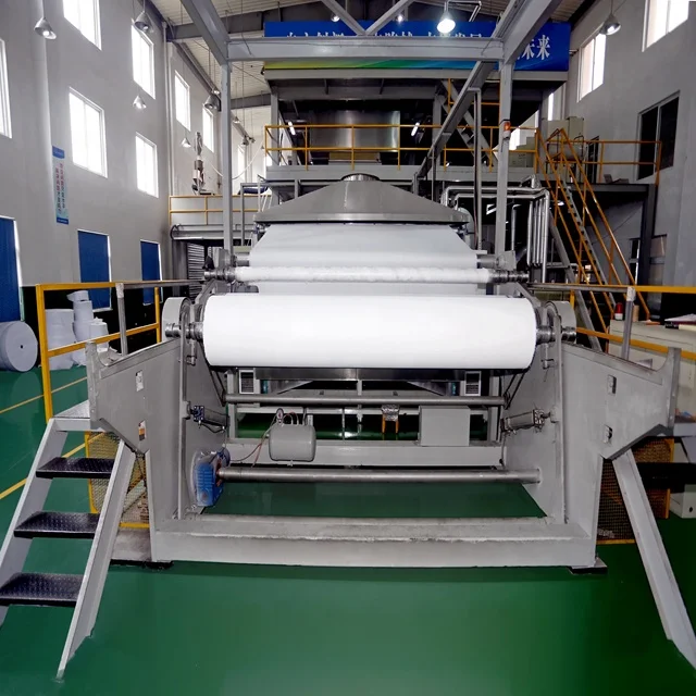 China Manufacture S Pp Spunbonded Nonwoven Fabric Making Machine pet spunbond machine