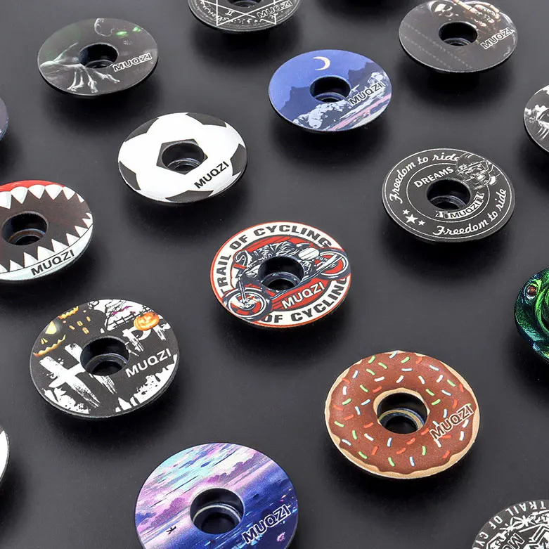 MUQZI Bike Top Caps Durable Aluminum Alloy Headset Covers