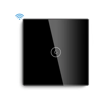 Tuya light smart life home light wall touch switch wifi uk glass panels wi fi no neutral