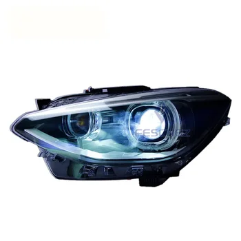 Modified Headlight For Bmw 1 Series F20 Headlamp Assembly Equipped Angel Eye Daytime Running Lamp