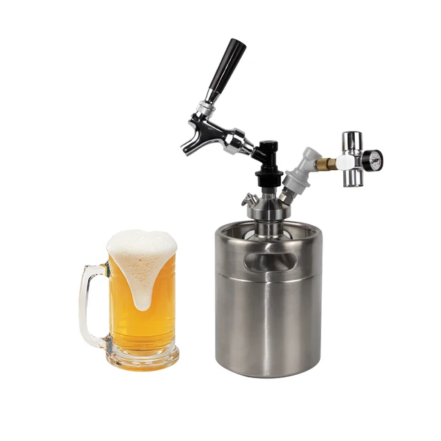 Wholesale Price 2L Empty Beer Keg Stainless Steel Beer Keg Universal Dispenser