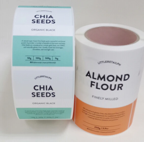 sticker printing for packaging