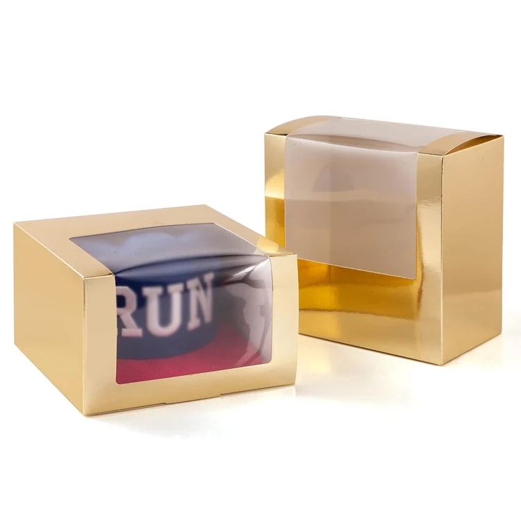 Baseball Cap Hat Display Paper Packaging Box Custom Gift Boxes