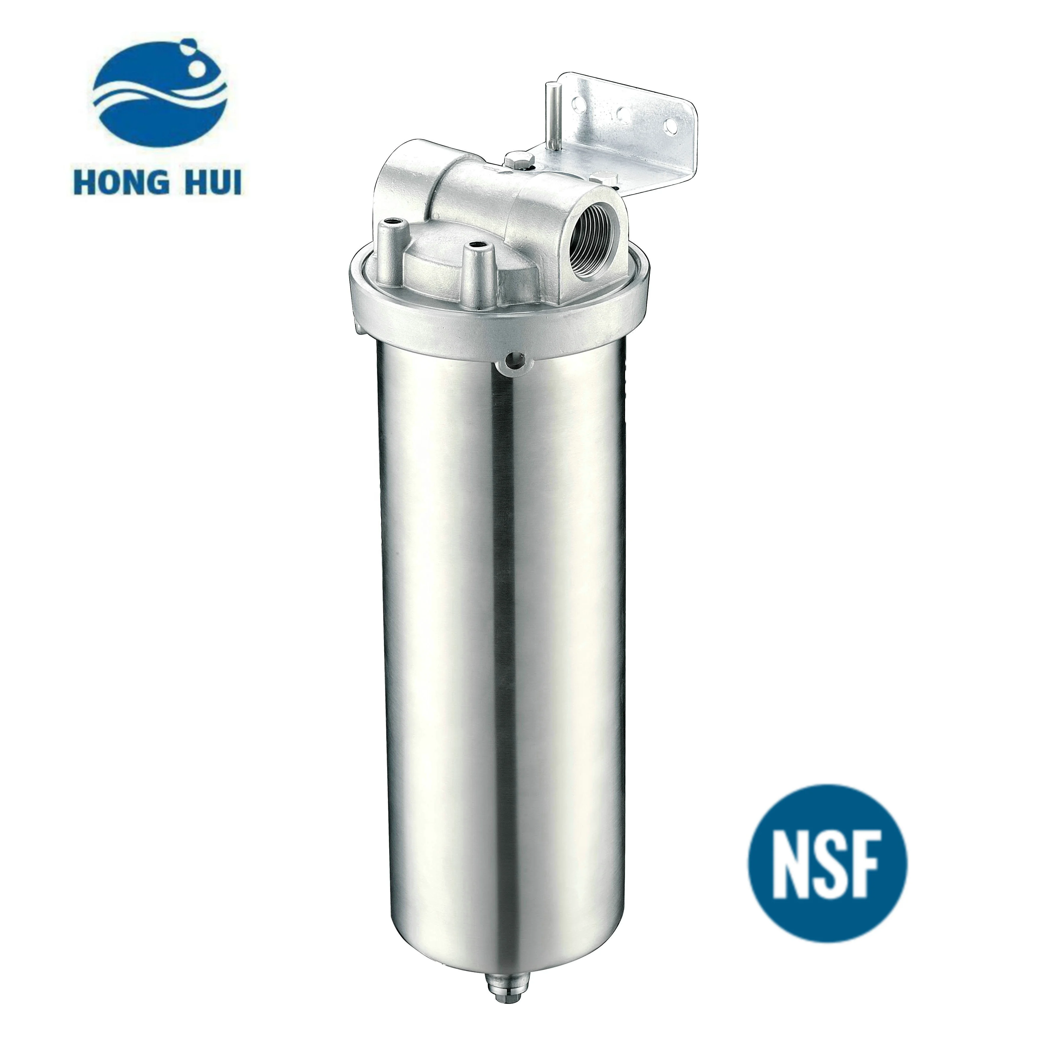 
 Торговый центр Хуэй HPS-10C nsf из нержавеющей стали 304/316L домашний фильтр для воды из нержавеющей стали waterfilter Сделано в Китае  