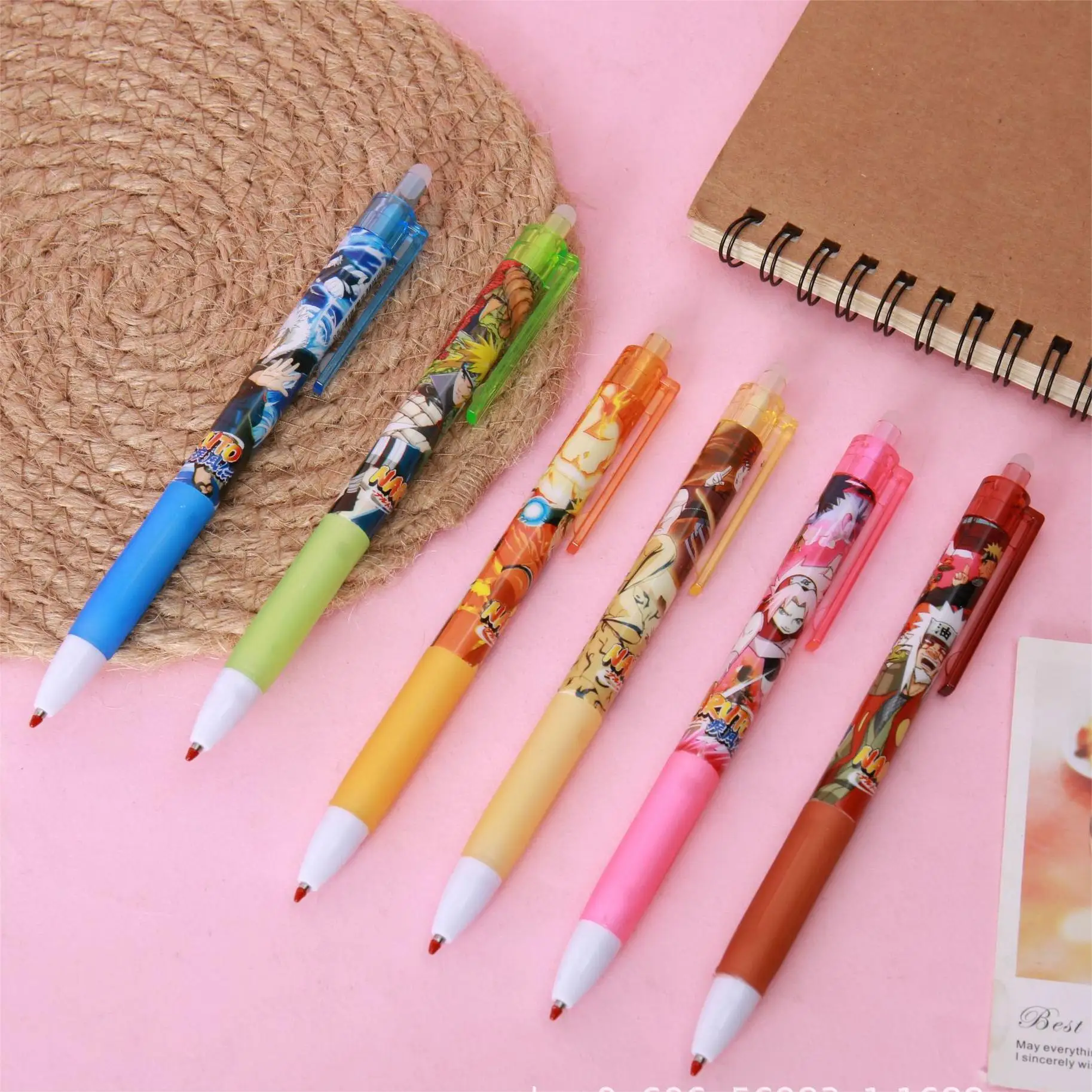 Cartoon Press Neutral Pen Rust Steel Head Pressure Water Pen For ...