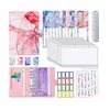 Pink  marble set