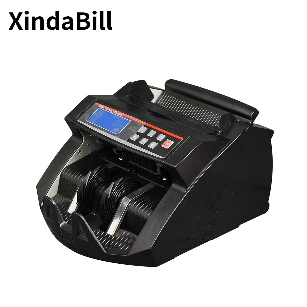 Новинка недорогой подсчет денег 2108D автоматический детектор банкнот UV/MG ЖК-счетчик купюр