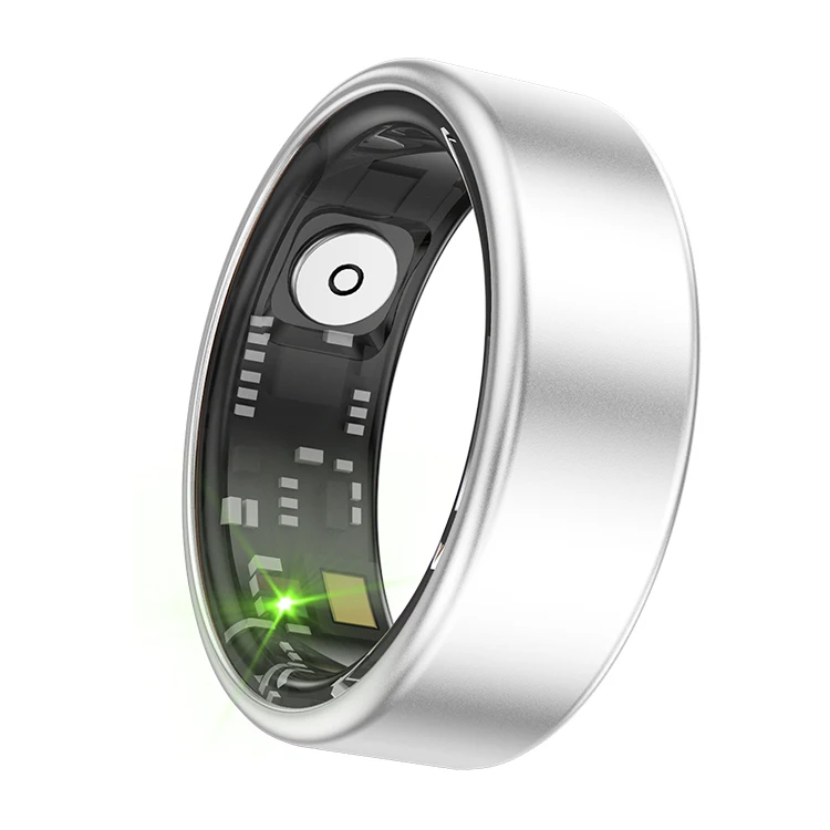 Smart Wearable SR06 Health Smart Ring with Charging Case Automatic Exercise Heart Rate Sleep Monitor Waterproof Fitness Tracker