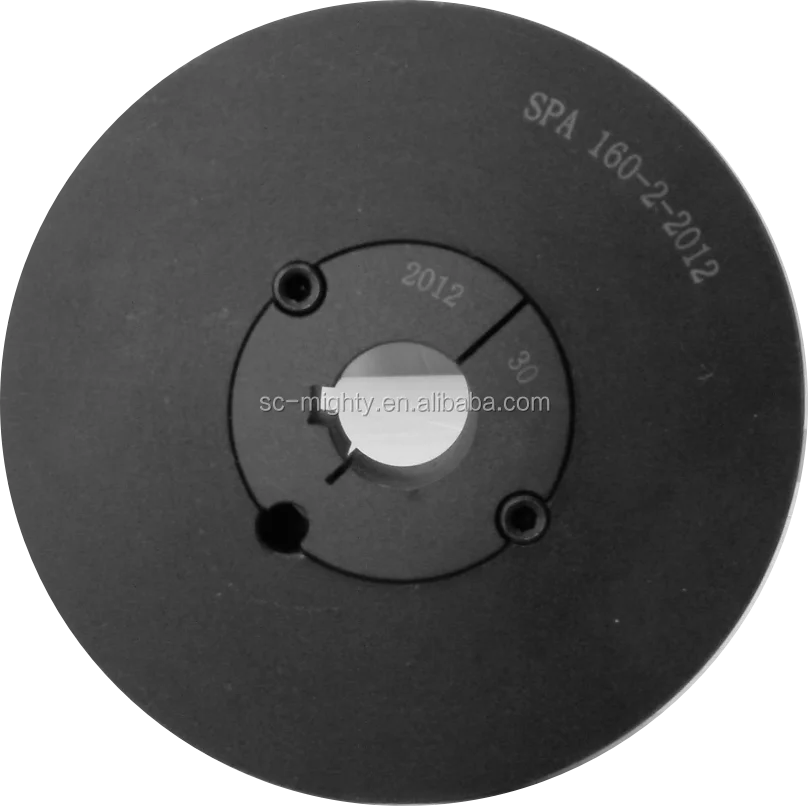 High Quality Customized Cpt V-belt Pulley Wheel Spz Series Cast Iron Sheaves Pulley V 1-6 Grooves V-Belt Pulley