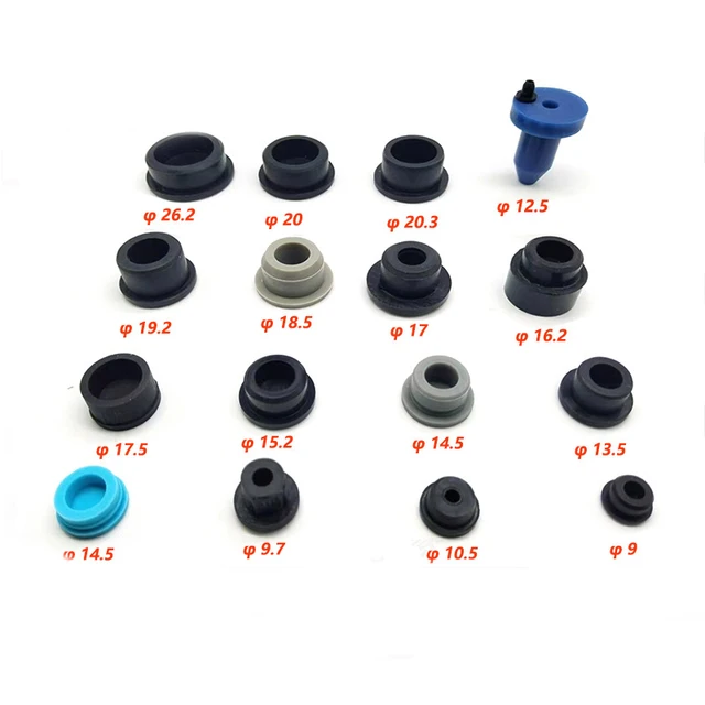 Various Sizes Silicone Rubber Stopper and Plug Custom Moulded and Cut End Cap Sealing silicone