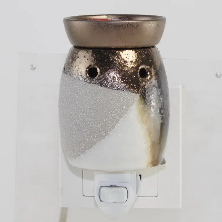 陶瓷电动插入式陶瓷电蜡 melter 挞温暖的蜡烛取暖器油燃烧器 - buy