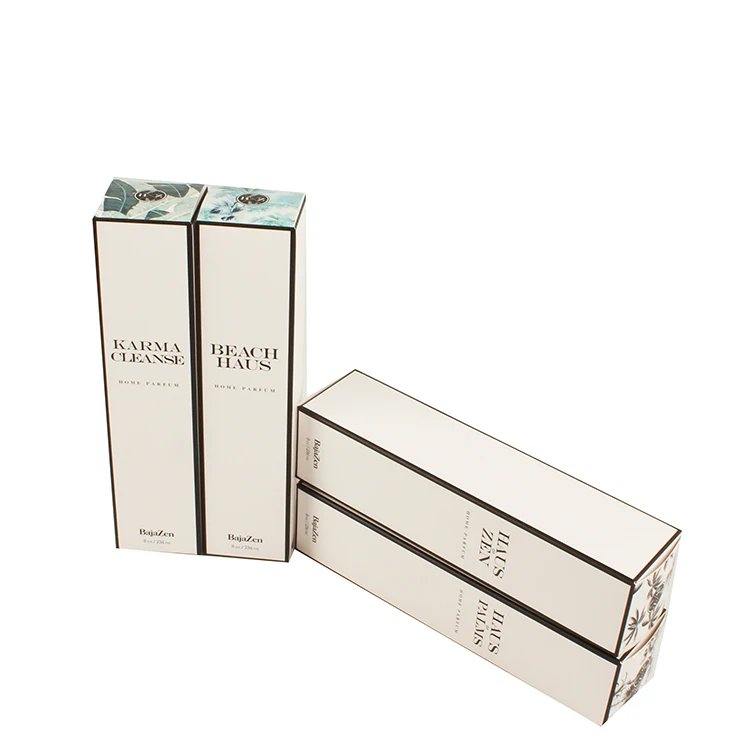 Zhuoyida Custom Cardboard Reed Diffuser Packaging Perfume Bottle Packaging Box
