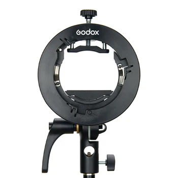 Godox S2 Speedlite S2-Type Camera Flash Bracket Bowens Mount for Godox V1 AD200Pro AD400Pro AD200 V860II TT685 TT600 TT350 detail image