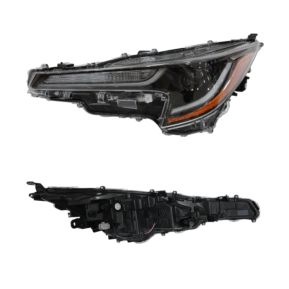 トヨタ カローラ用交換用アメリカ版車載LEDヘッドライト ロービームヘッドライト ヘドライトランプ 2019年 2020年 81150-02S30 81110-02S30