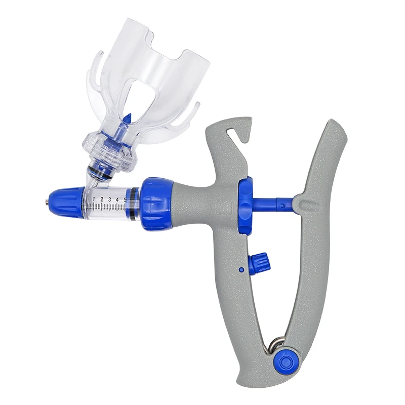 1ml 2ml 5ml Automatic Veterinary Syringe Injection Vaccination Syringe Pig Sheep Continuous Vaccine Injector