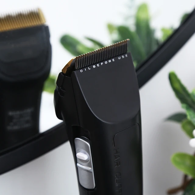 Demeanor Professional LED 2 Speed Ceramic Blade New Adjustable Electric Hair Clippers Rechargeable Cordless Hair Trimmer for Men