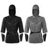 Black imitation chain riding hat