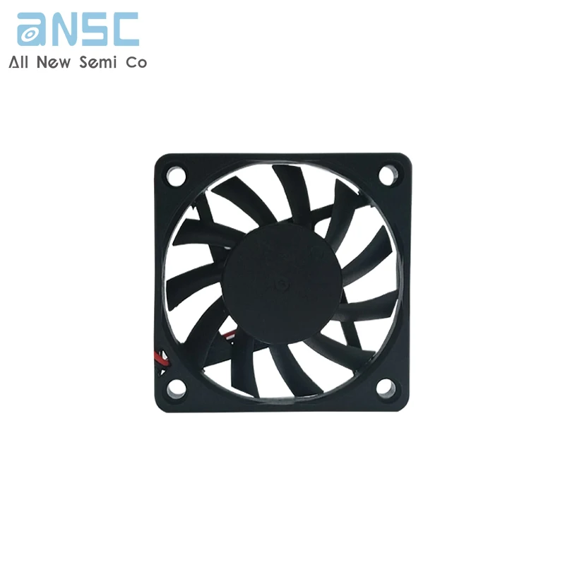 6010 Axial Flow Fan Plastic Blades 60*60*10mm 5V/12V Exhaust Cooling Fan