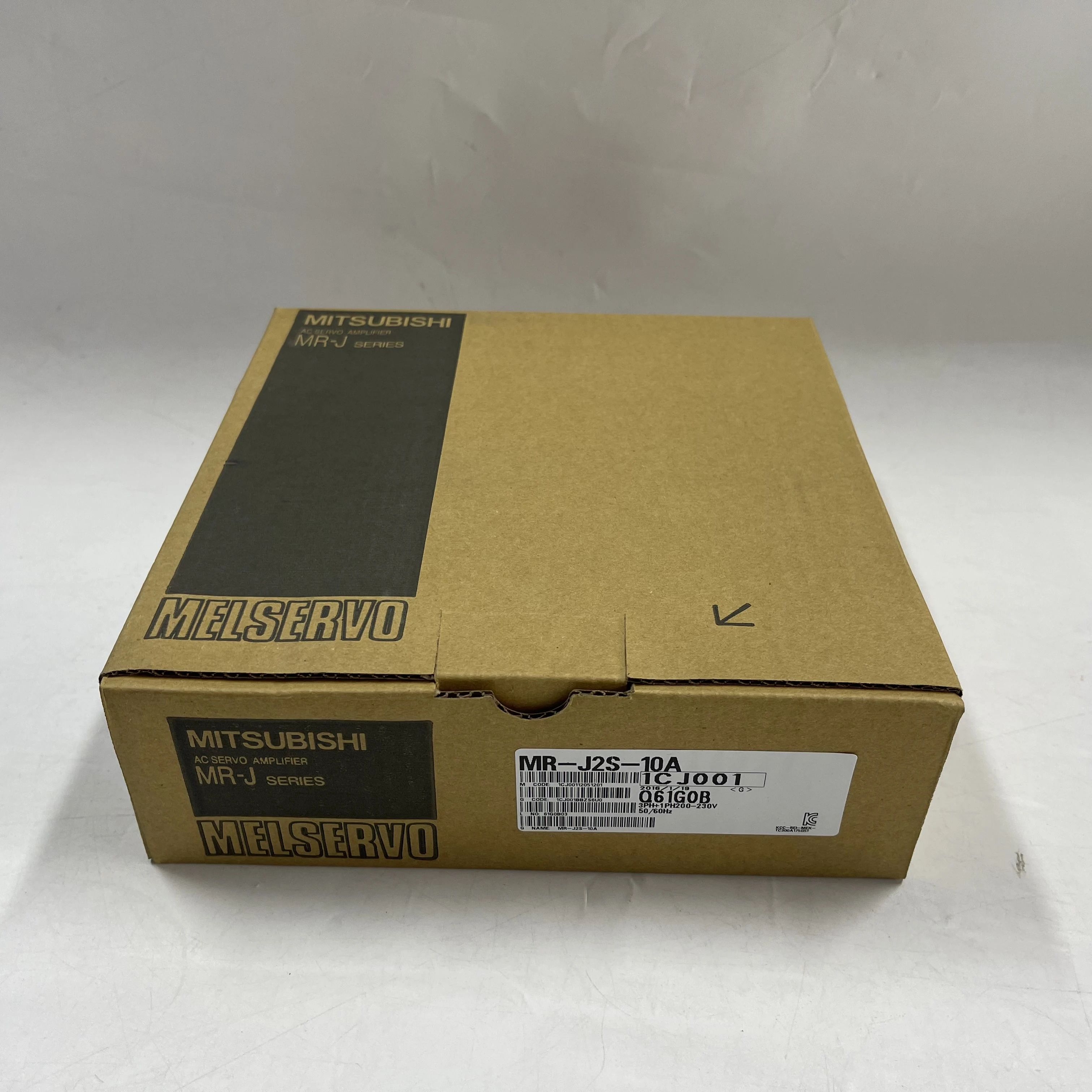 Mitsubishi MELSERVO J2S Series AC Servo Amplifier MR-J2S-10A Mitsubishi MELSERVO J2S Series AC Servo Amplifier MR-J2S-10A