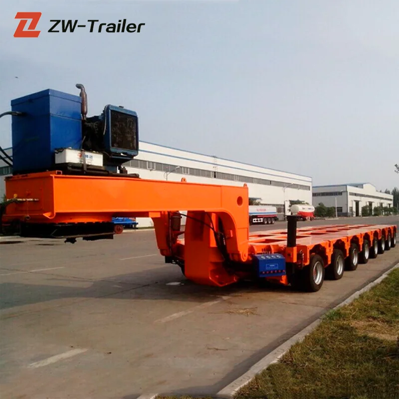 Hydraulic Modular Boat Transport Low Bed Semi Trailer Buy Modular Semi Trailer Semi Trailer Low Bed Trailer Product On Alibaba Com