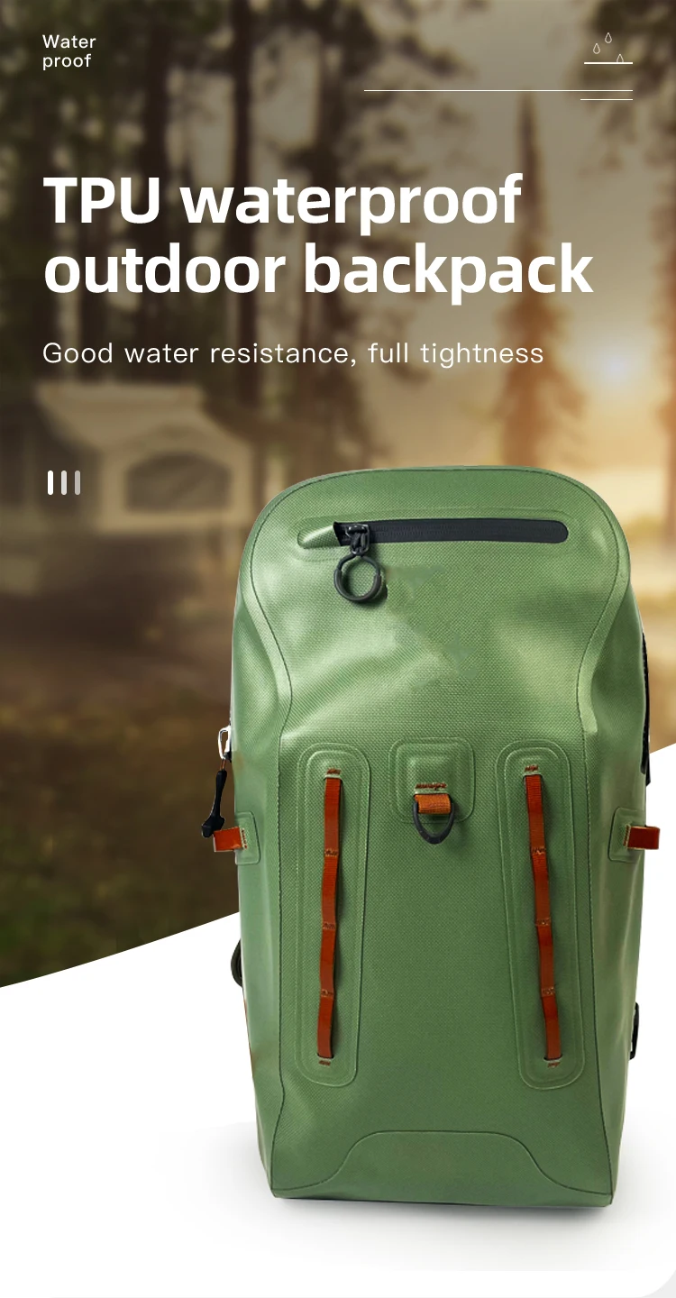 TPU Outdoor Products Multifunctional Waterproof Outdoor Knapsack Sport Lightweight  Backpacks Camping Hiking