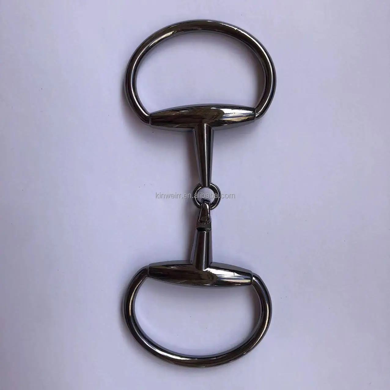 Gold Horse Bit Scarf Ring Size Small Medium Buckle Luxury Durable