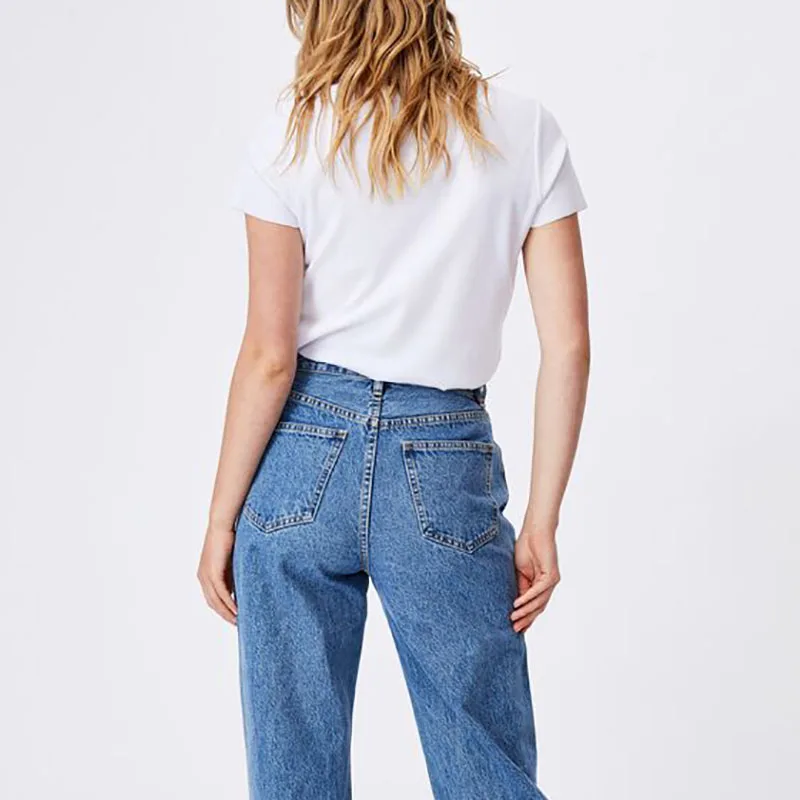 Janet Button Through Henley Short Sleeve Shirt Woman Crop Top Shirt Modelo De Blusas Para Dama