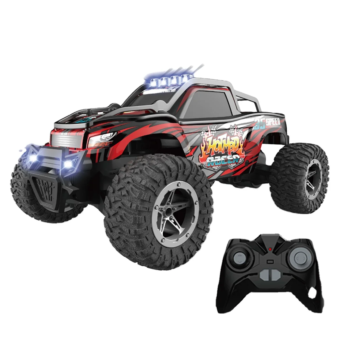 1:16 Motors Monster Truck Toy Remote Control Racing Car