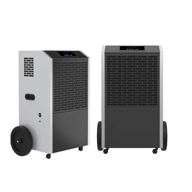 touch control activated carbon purification filtration industrial commercial dehumidifier