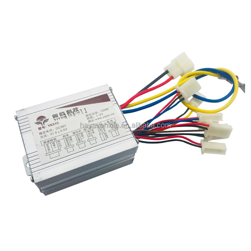 3 Speed Controller 36v 500w Electric ATV Scooter Motor Speed Controller with 3 Speed ...